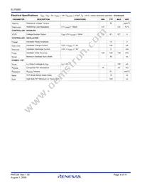 EL7556DCMZ-T13 Datasheet Page 4