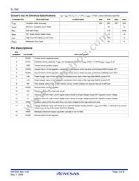 EL7562CUZ-T13 Datasheet Page 3