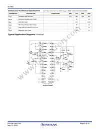 EL7563CREZ-T13 Datasheet Page 4