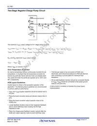 EL7581IREZ-T7 Datasheet Page 15