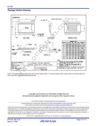 EL7581IREZ-T7 Datasheet Page 17