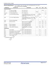 EL7642ILTZ-T13 Datasheet Page 5