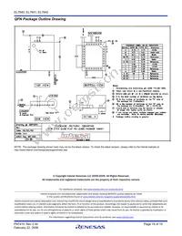 EL7642ILTZ-T13 Datasheet Page 19