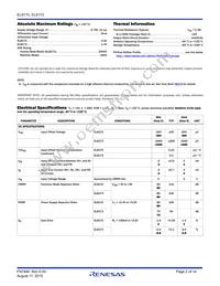 EL8173FSZ-T7 Datasheet Page 2