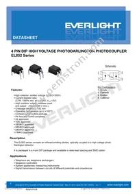 EL852(S)(TU)(D)-V Datasheet Cover