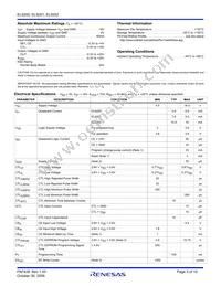 EL9202ILZ-T7 Datasheet Page 3