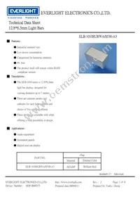 ELB-1010SURWA/S530-A3 Datasheet Cover