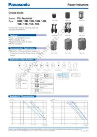 ELC-18B331L Datasheet Cover