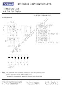 ELD-305SYGWA/S530-E2 Datasheet Page 2