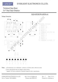 ELD-425USOWA/S530-A4 Datasheet Page 2