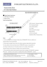 ELD-425USOWA/S530-A4 Datasheet Page 6