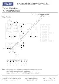ELD-426USOWA/S530-A4 Datasheet Page 2