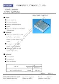 ELD-515SURWA/S530-A3 Datasheet Cover