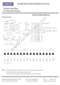 ELD-515SURWA/S530-A3 Datasheet Page 2