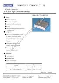 ELD-525SYGWA/S530-E2 Datasheet Cover