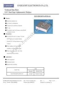 ELD-526USOWA/S530-A4 Datasheet Cover