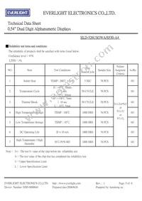 ELD-526USOWA/S530-A4 Datasheet Page 5