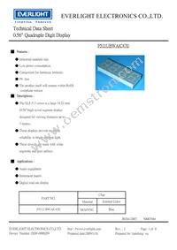 ELF-511UBWA/C470 Datasheet Cover