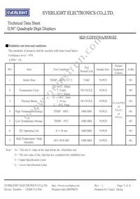 ELF-512SYGWA/S530-E2 Datasheet Page 5