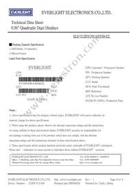 ELF-512SYGWA/S530-E2 Datasheet Page 6