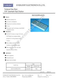 ELF-512UBWA/C470 Datasheet Cover