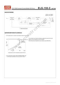ELG-150-C500 Datasheet Page 3