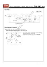 ELG-240-42 Datasheet Page 3