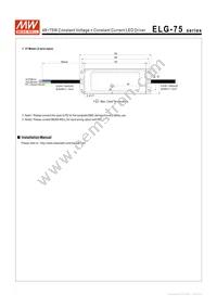 ELG-75-48B Datasheet Page 11