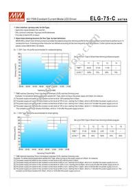 ELG-75-C700D2 Datasheet Page 5