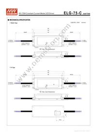 ELG-75-C700D2 Datasheet Page 9