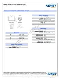 ELH686M400AQ1AA Datasheet Cover