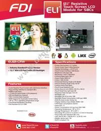 ELI121-CRW Datasheet Cover
