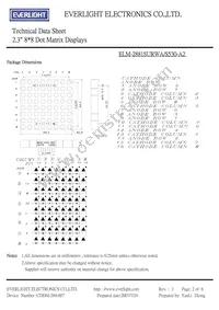 ELM-2881SURWA/S530-A2 Datasheet Page 2