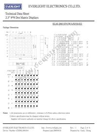 ELM-2881SYGWA/S530-E2 Datasheet Page 2
