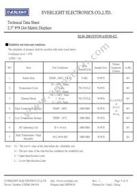 ELM-2881SYGWA/S530-E2 Datasheet Page 5