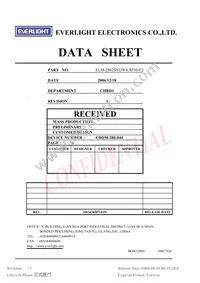 ELM-2882SYGWA/S530-E2 Datasheet Cover