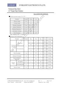 ELS-2325SYGWA/S530-E2 Datasheet Page 3