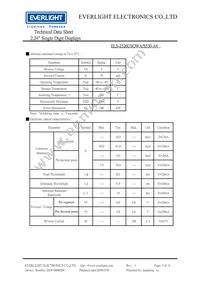 ELS-2326USOWA/S530-A4 Datasheet Page 3