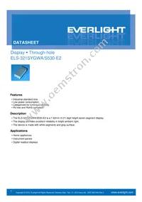 ELS-321SYGWA/S530-E2 Cover