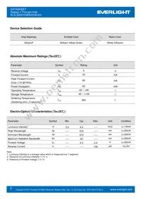 ELS-322SYGWA/S530-E2 Datasheet Page 2