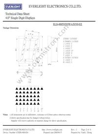 ELS-4005SYGWA/S530-E2 Datasheet Page 2