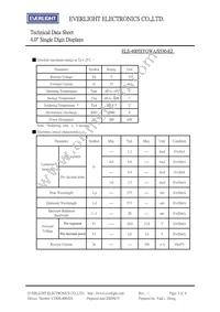 ELS-4005SYGWA/S530-E2 Datasheet Page 3