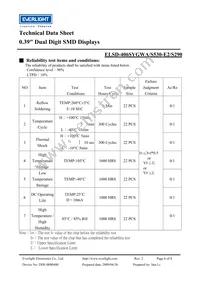 ELSD-406SYGWA/S530-E2/S290 Datasheet Page 6