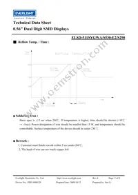 ELSD-511SYGWA/S530-E2/S290 Datasheet Page 5