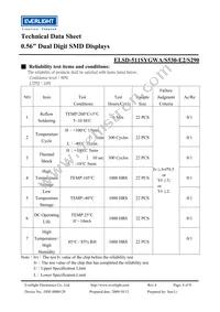 ELSD-511SYGWA/S530-E2/S290 Datasheet Page 6