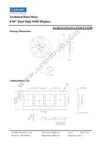 ELSD-511SYGWA/S530-E2/S290 Datasheet Page 7