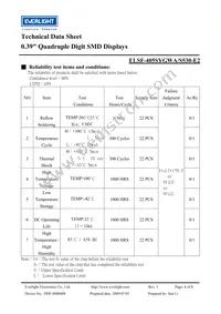 ELSF-405SYGWA/S530-E2 Datasheet Page 6