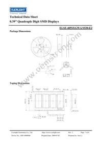 ELSF-405SYGWA/S530-E2 Datasheet Page 7