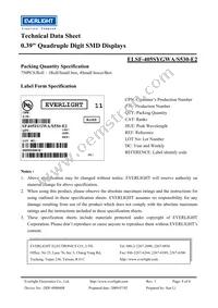 ELSF-405SYGWA/S530-E2 Datasheet Page 8