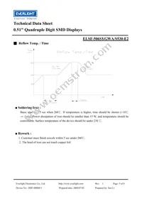 ELSF-506SYGWA/S530-E2 Datasheet Page 5